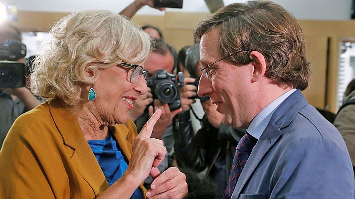 Telediario 1 - Almeida no ve negociable que él sea alcalde de Madrid