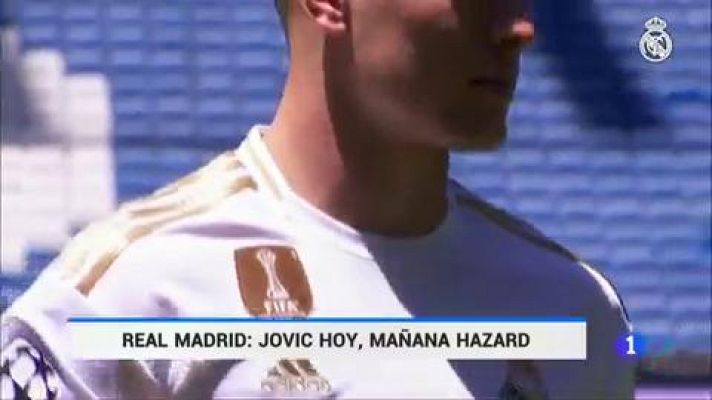 Telediario 1 - Jovic: "Soy el chico más feliz del mundo"