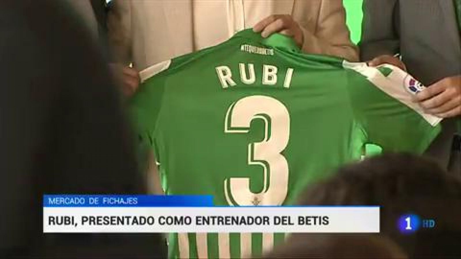 Rubi, presentado como nuevo entrenador del Betis