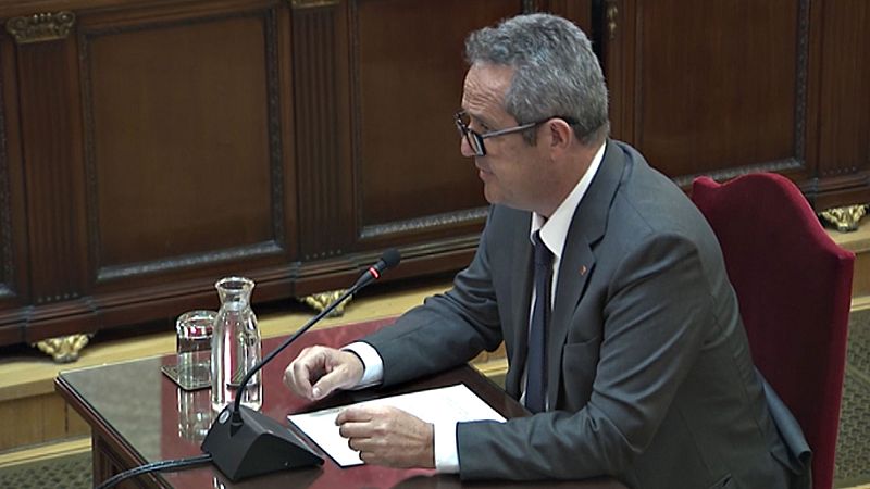 Forn se�ala durante su �ltima palabra que el Govern buscaba una "salida pactada" con el refer�ndum del 1-O