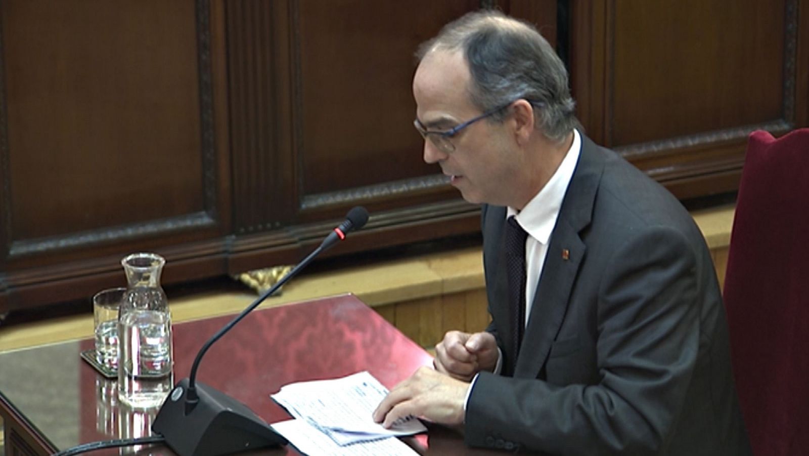 Juicio procés - Turull advierte en su última palabra que una sentencia condenatoria "no va a descabezar" al independentismo - RTVE.es