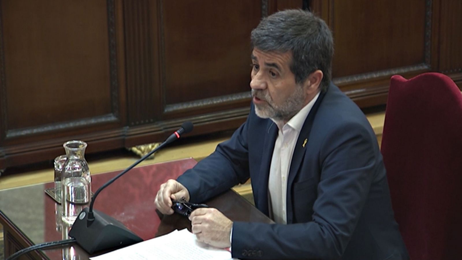 Jordi Sànchez, a los jueces del procés en su última palabra: "Ustedes pueden no agravar la crisis política"