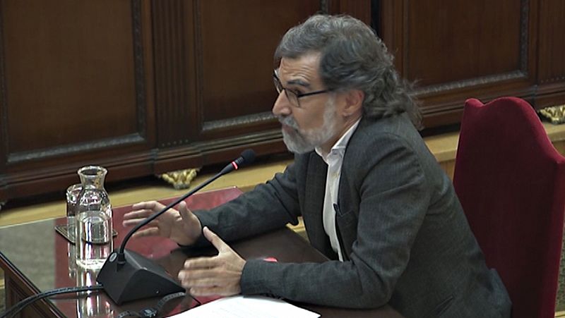 Cuixart, en su última palabra: "No hay ningún tipo de arrepentimiento, todo lo que hice lo volvería a hacer"