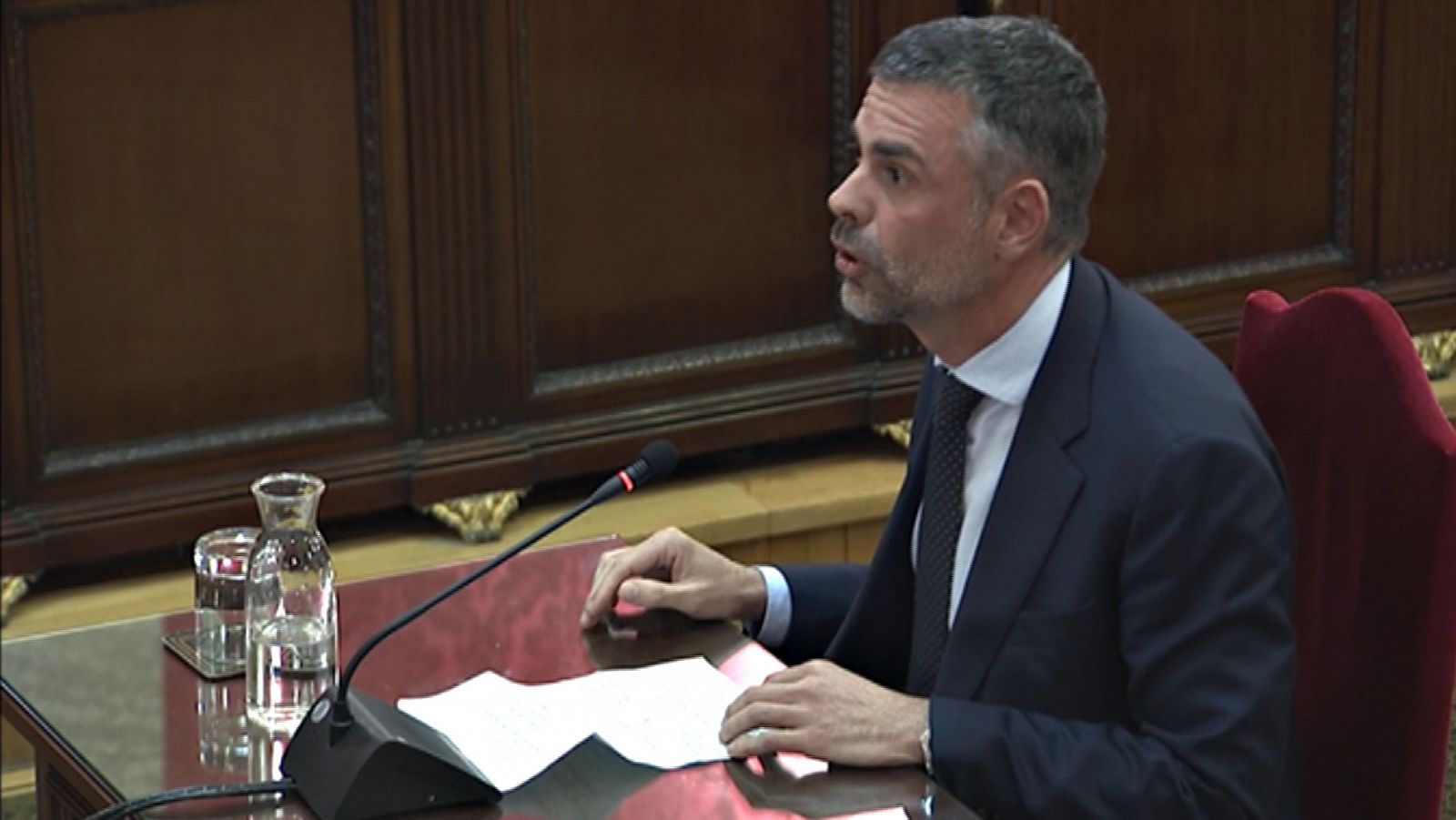 Juicio procés - Santi Vila, a los jueces: "Espero que con su sentencia formen parte de la solución y no del agravio" - RTVE.es