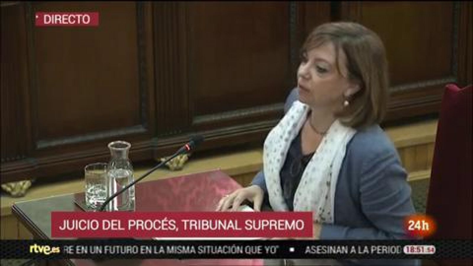 Juicio procés - Borràs asegura en su alegato final que que la Constitución reconoce la existencia de "voluntades nacionales" como la catalana - RTVE.es
