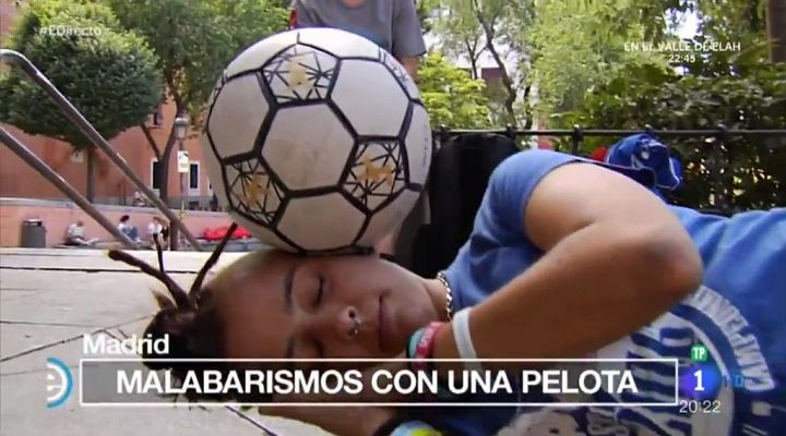 Paloma Pujol, campeona de Footbag