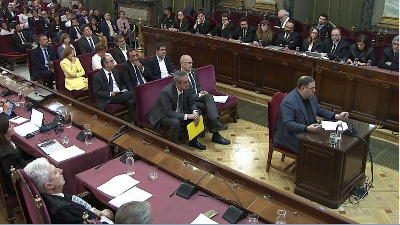 Juicio del 'procés' - Junqueras y el resto de acusados piden devolver al "terreno de la política" la cuestión catalana - RTVE.es