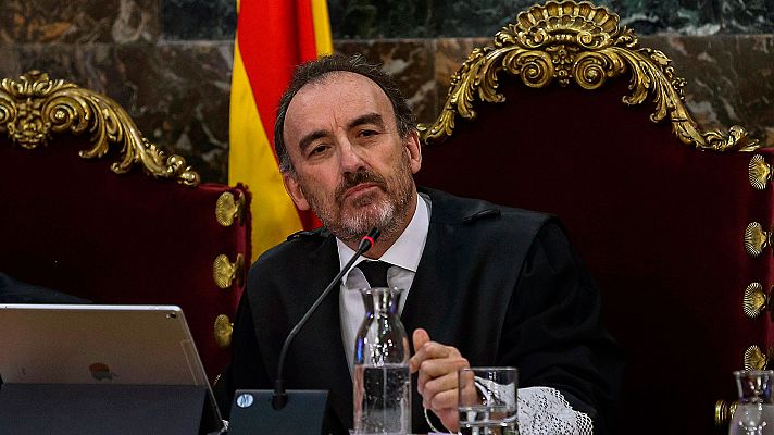 Telediario 1 - Marchena, protagonista en el juicio del 'procés'