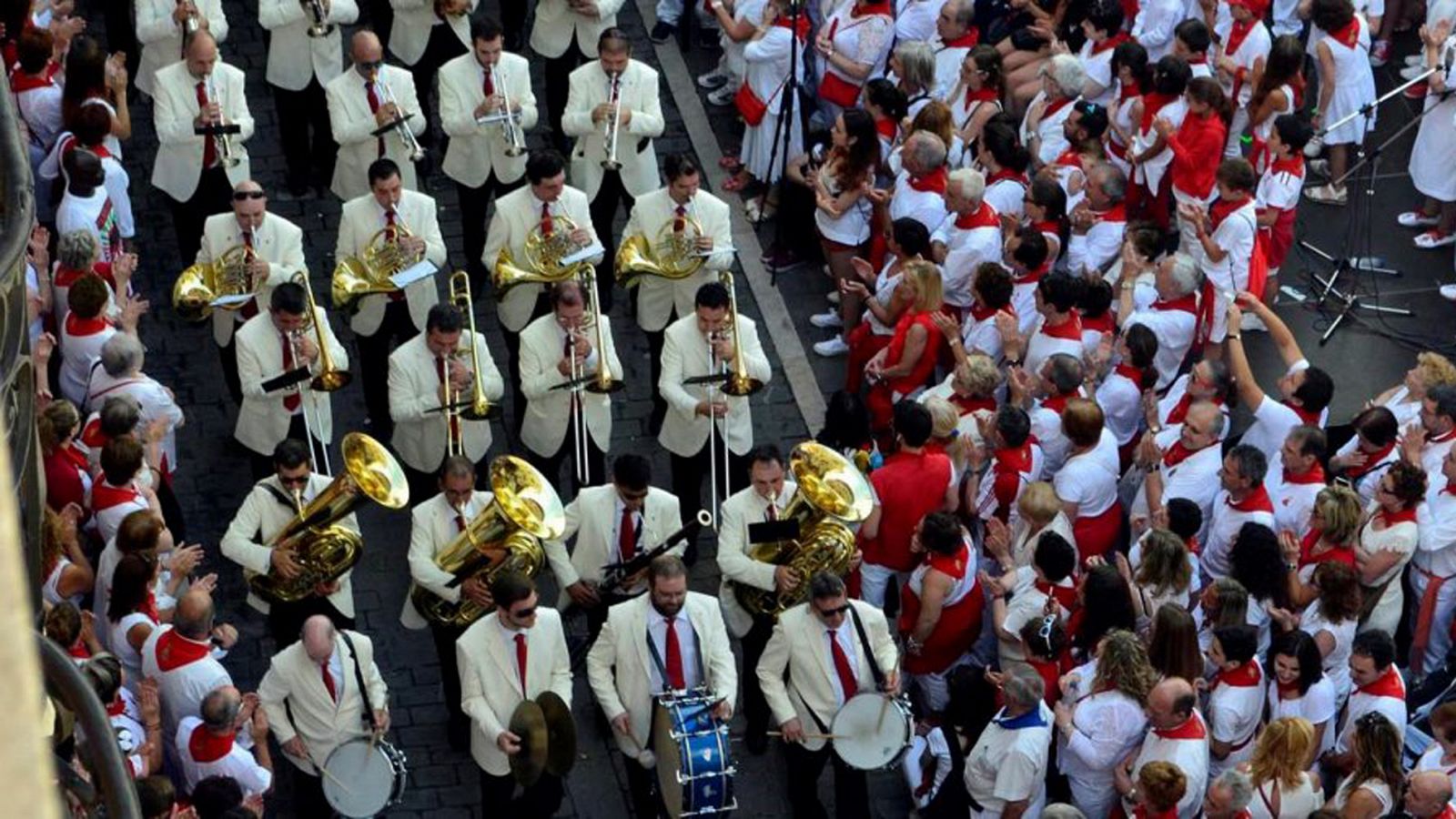 La banda de música La Pamplonesa lanzará el chupinazo de los Sanfermines