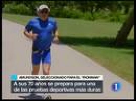 Un 'ironman' de 70 años