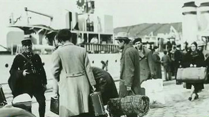 Telediario 1 - Un mapa colaborativo recuerda los 80 años del exilio español en México