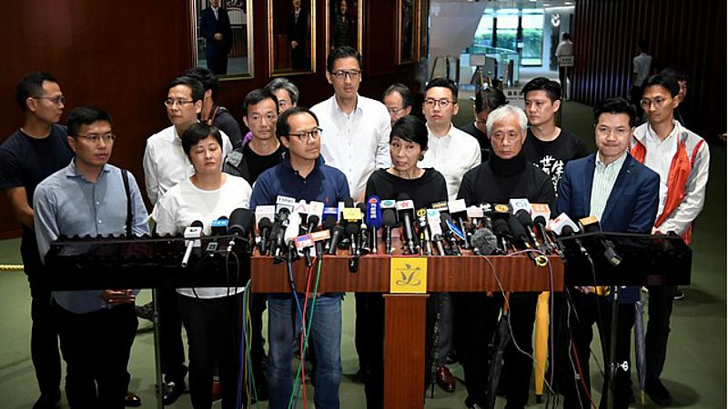 En Hong Kong se pospone la Ley de Extradición sin fecha prevista 