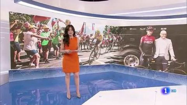 Telediario 1 - Juanjo Cobo pierde la Vuelta 2011 tras ser descalificado por dopaje