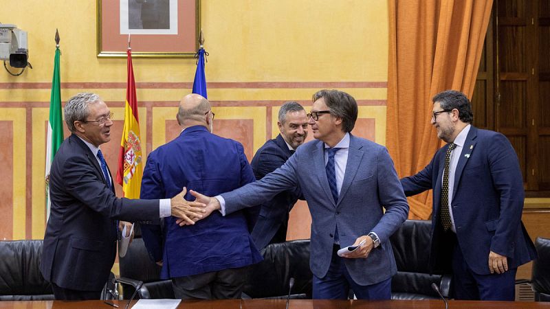 PP, Cs y Vox firman los presupuestos para Andalucía 