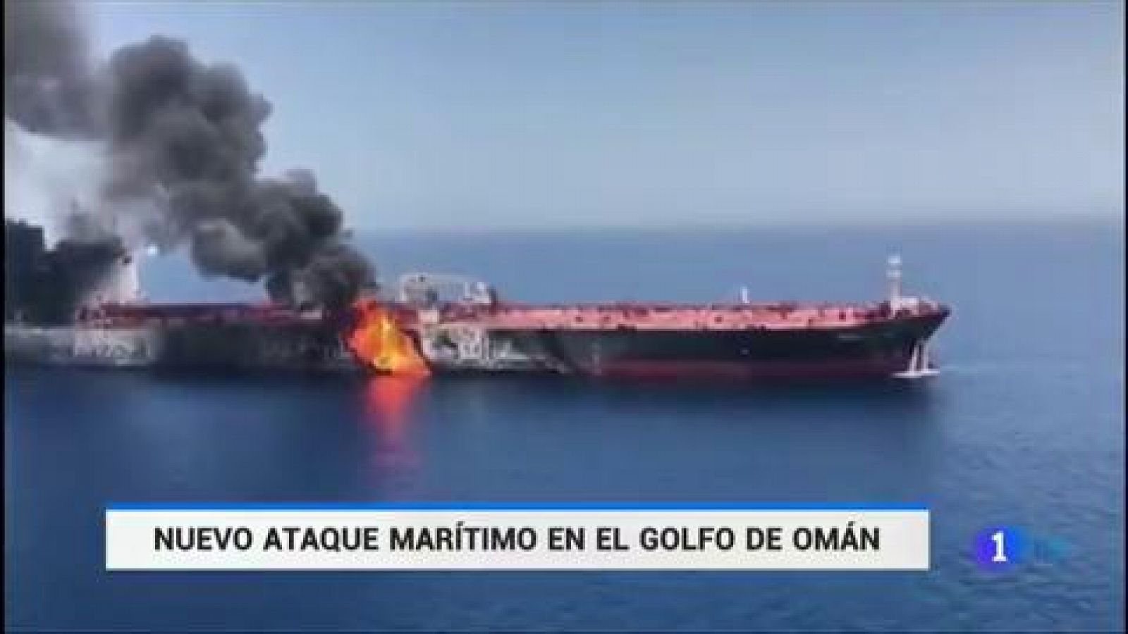 Washington acusa a Irán por el ataque a los dos petroleros en el estrecho de Ormuz - RTVE.es