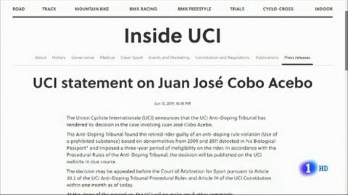 Juanjo Cobo pierde la Vuelta 2011 por dopaje