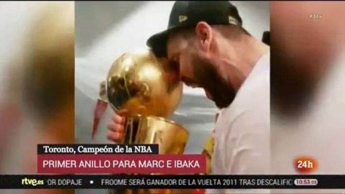 Los Raptors de Marc Gasol e Ibaka hacen historia ganando la NBA