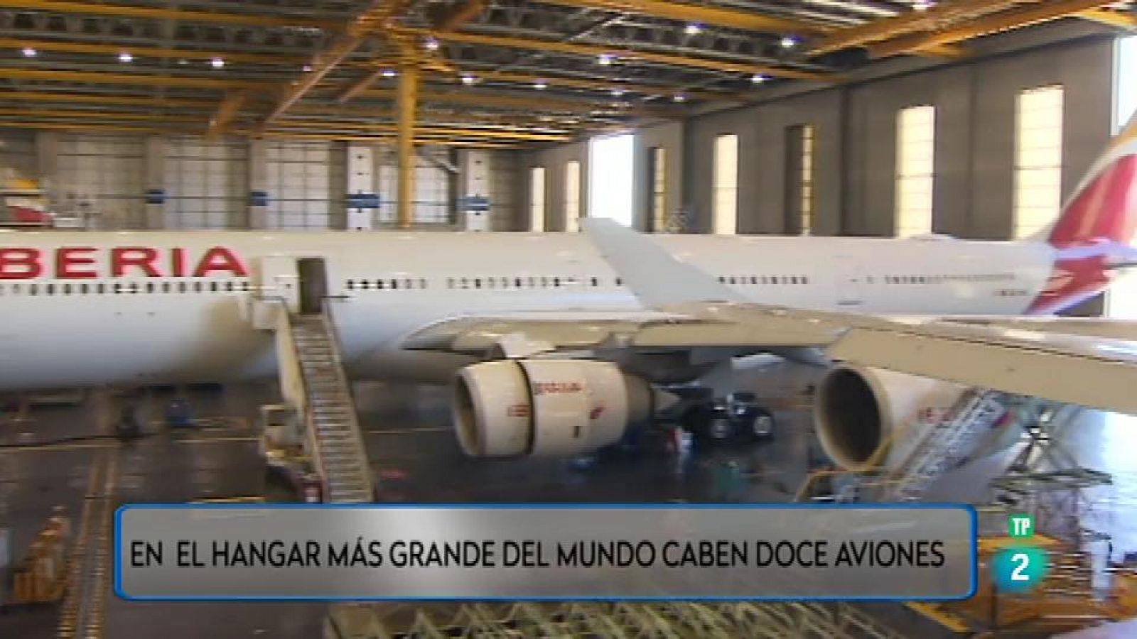 Aquí hay trabajo: En el hangar más grande del mundo | RTVE Play