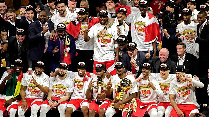 Telediario 1 - Los Raptors de Marc Gasol y Serge Ibaka se proclaman nuevos campeones de la NBA y hacen historia