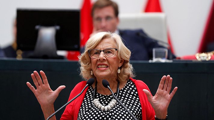 Especiales informativos - Carmena se despide con un alegato a favor del feminismo y la democracia