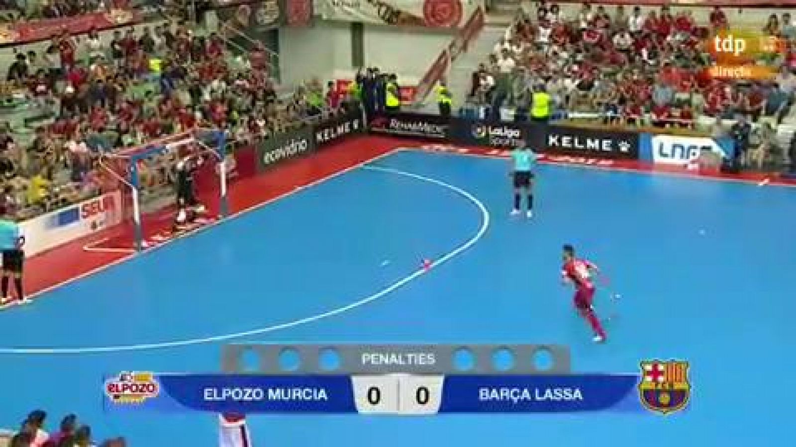 LNFS: ElPozo-Barcelona Lassa - Tanda de penaltis