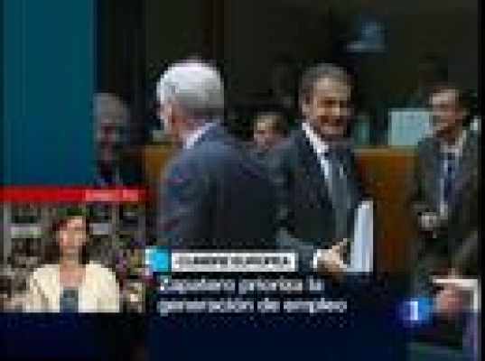  - El paro la prioridad de Zapatero