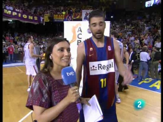 Baloncesto en RTVE - Navarro: "Ya nos tocaba"