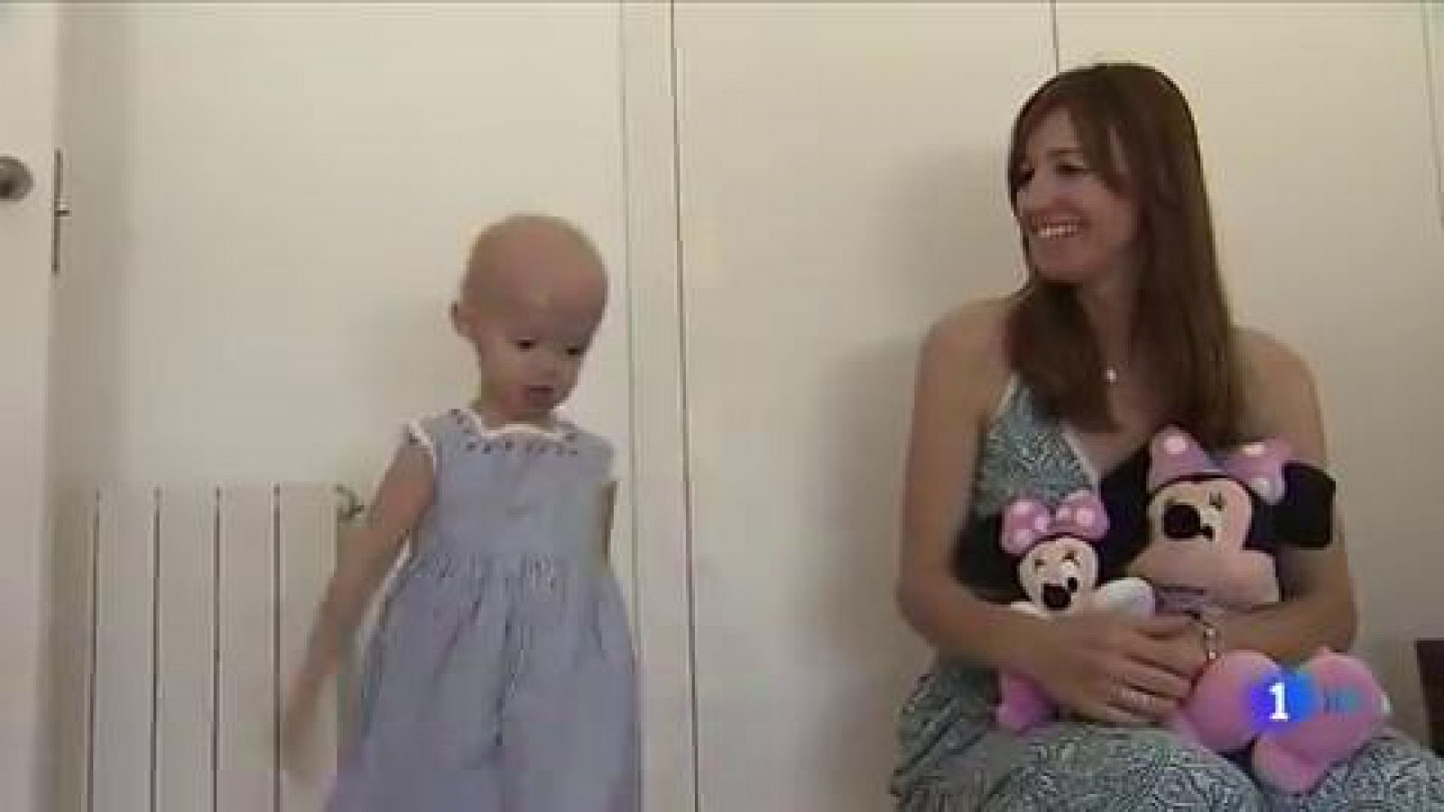 Telediario 1: En el mundo hay 120 niños que padecen progeria  | RTVE Play