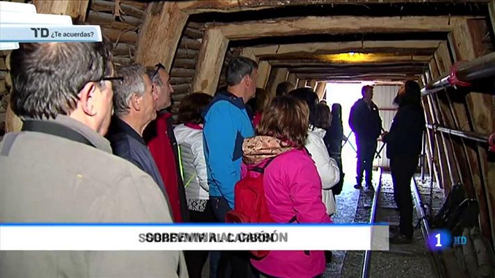 Telediario 1 - En el ¿Te acuerdas? nos acercamos a la realidad de los pueblos que vivieron del carbón