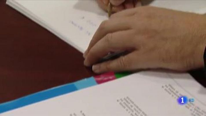 Telediario 1 - La nueva ley hipotecaria ya ha entrado en vigor