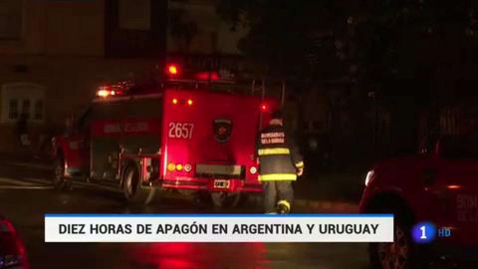 Diez horas de apagón eléctrico en Argentina y Uruguay