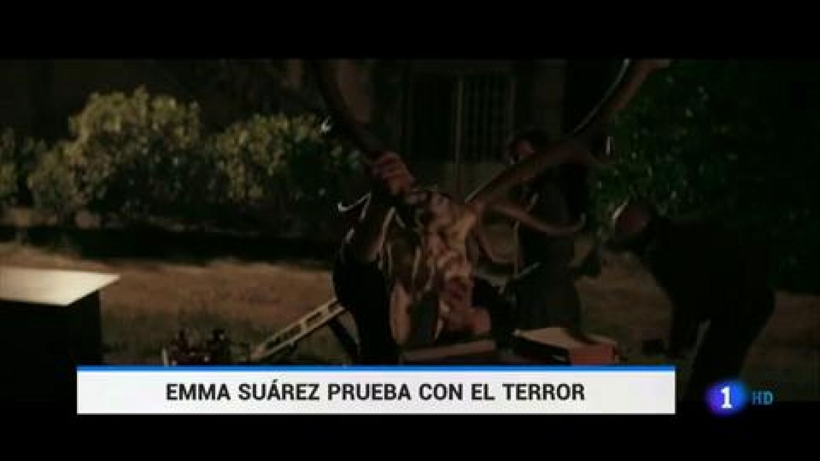 Telediario 1: Emma Suárez prueba con el terror en 'La influencia' | RTVE Play