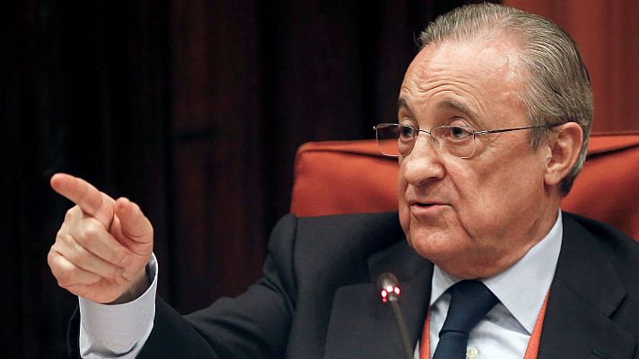 Telediario 1 - Florentino Pérez se dice "consternado" por lo ocurrido en el almacén de gas Castor