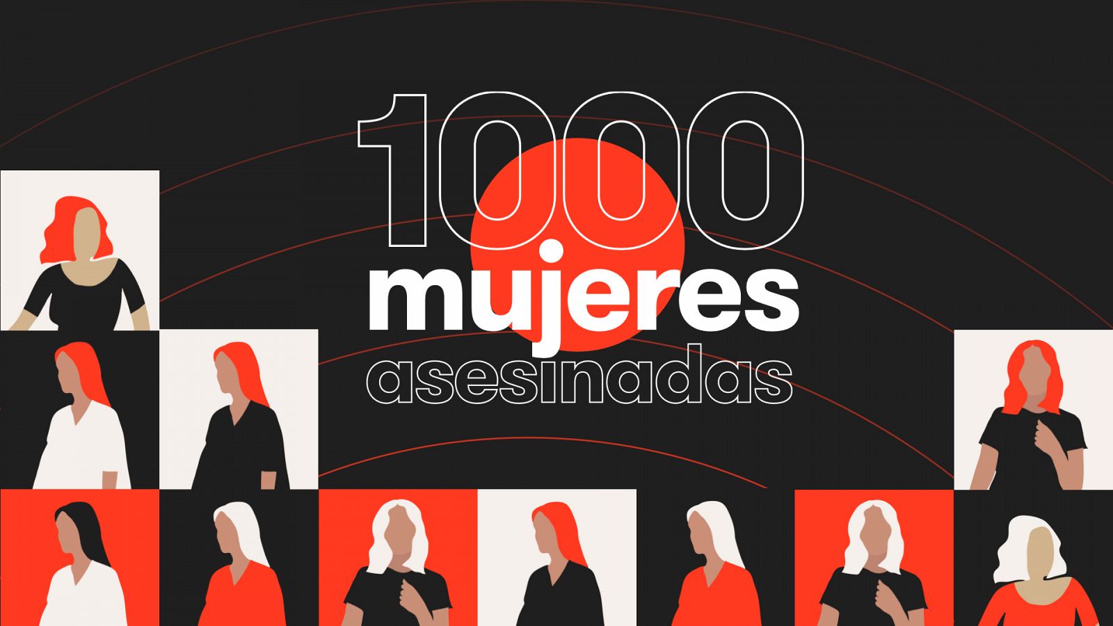 "Mil mujeres asesinadas", un proyecto interactivo del Lab de RTVE que rinde homenaje a las víctimas 