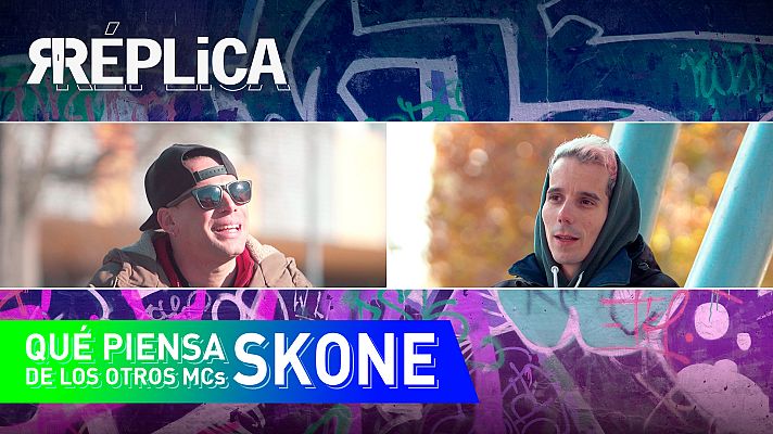 Réplica - Skone define en 3 palabras al resto de MC