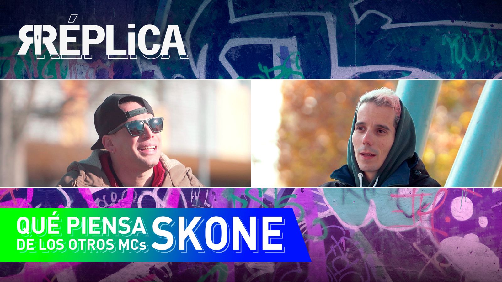 Réplica - Skone define en 3 palabras al resto de MC 