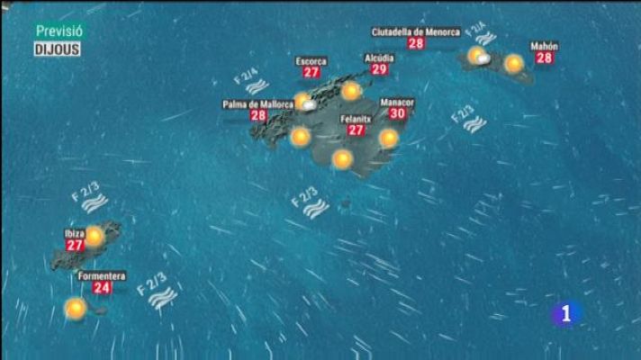 Informatiu Balear - El temps a les Illes Balears - 20/06/19