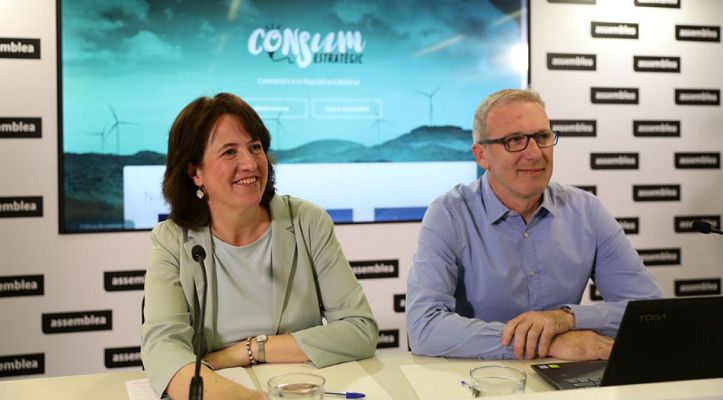 Telediario 1 - La ANC crea un buscador con empresas afines al soberanismo