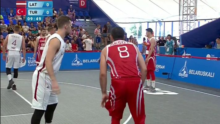  - Baloncesto 3x3 Masculino: Letonia - Turquía
