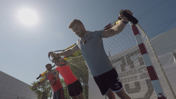 Saber vivir - Entrenamiento con TRX