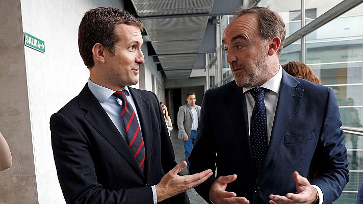 Telediario 1 - PP y Ciudadanos se mantienen en el 'no' a Sánchez