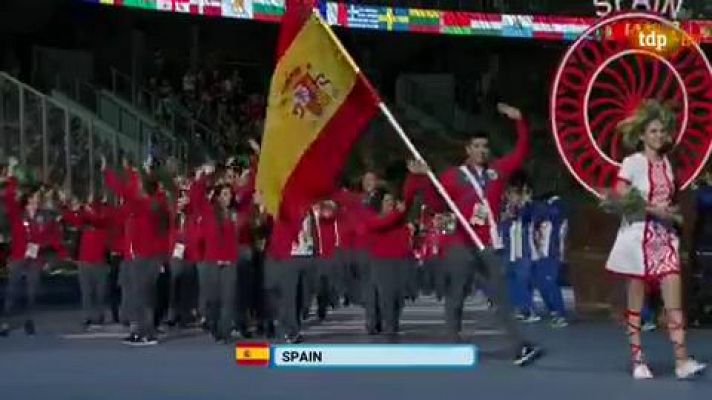 Así desfiló España en la inauguración de los Juegos Europeos de Minsk