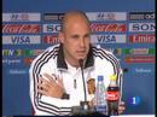  - La 'Roja' arropa a Villa