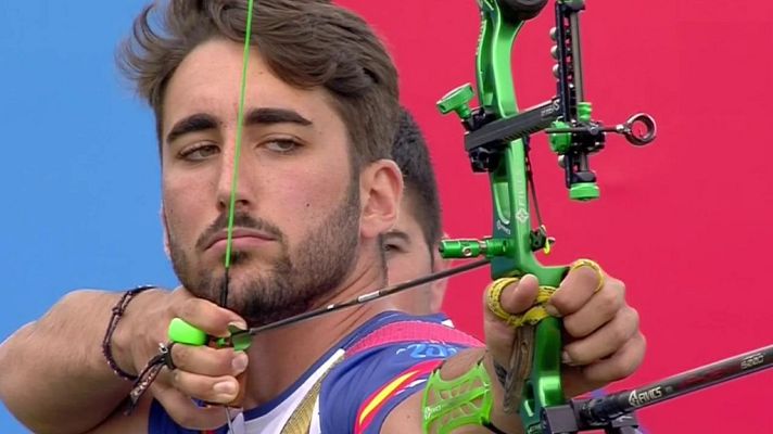  - Tiro con Arco Recurvo Masculino Equipos. Semifinales