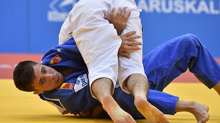  - El judoca español Garrigós, plata en los Juegos Europeos