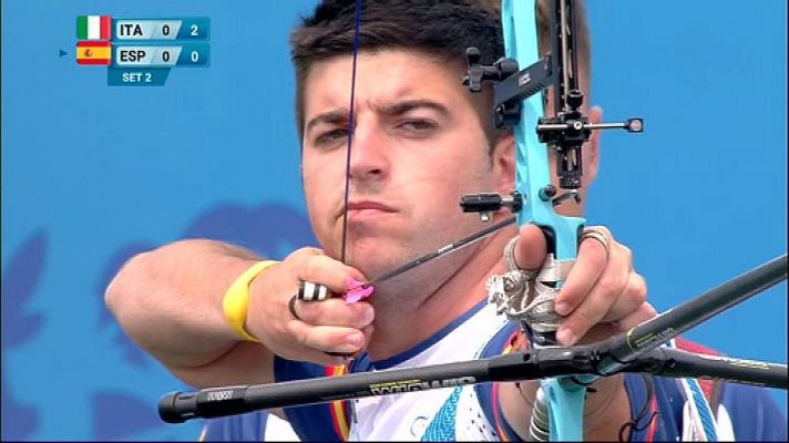  - Bronce. Tiro con Arco Recurvo Equipos: España - Italia
