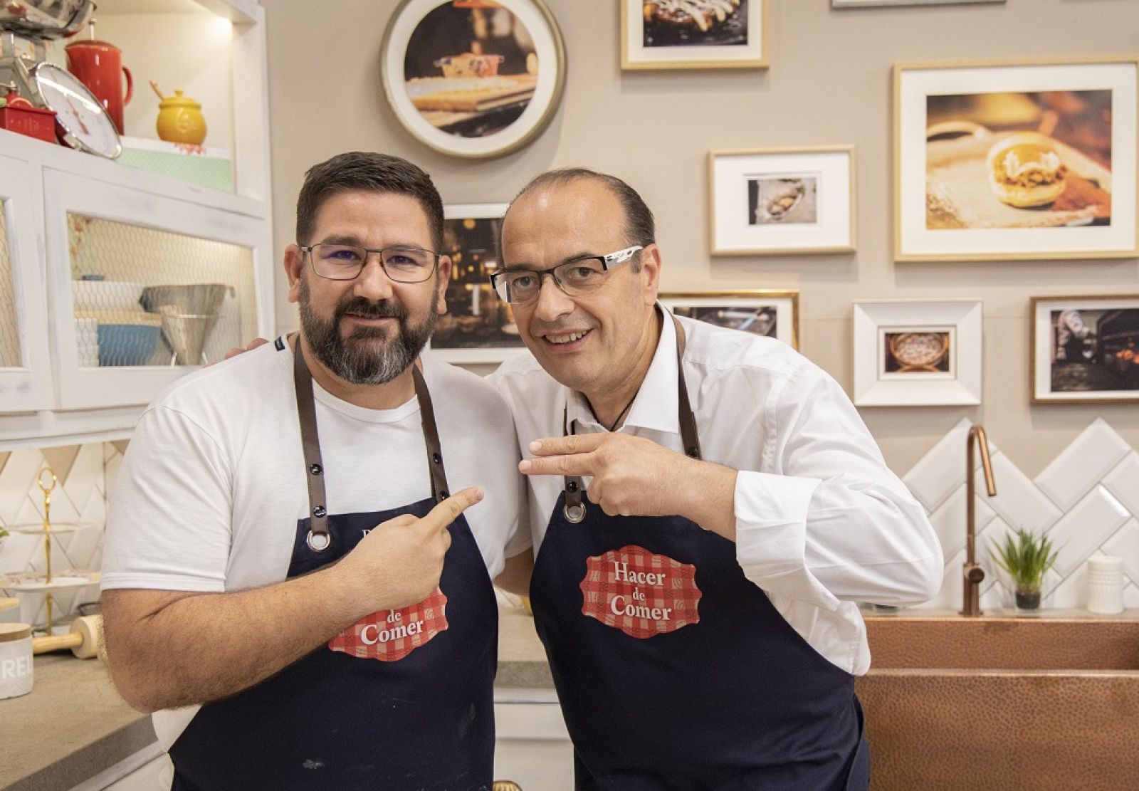 El chef italiano Andrea Tumbarello visita "Hacer de comer"