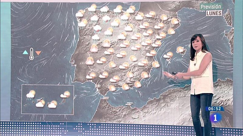 Hoy, precipitaciones fuertes en Asturias y norte de León  