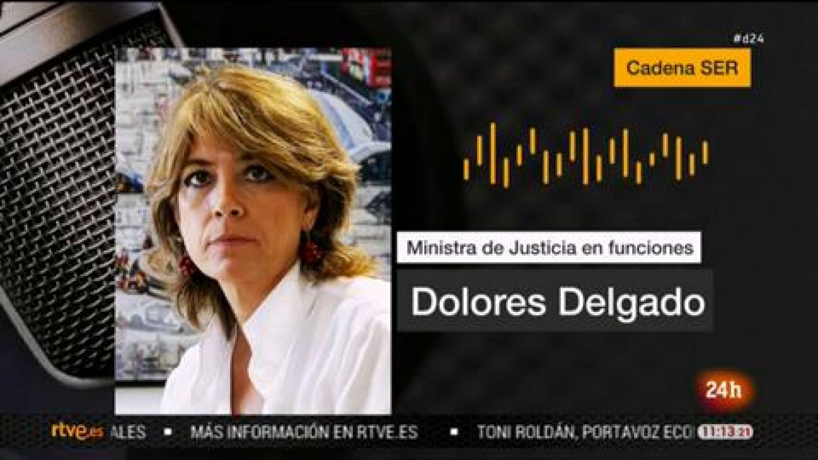Dolores Delgado, a Vox: "Se puede hacer la más dura crítica política sin insultos" - RTVE.es