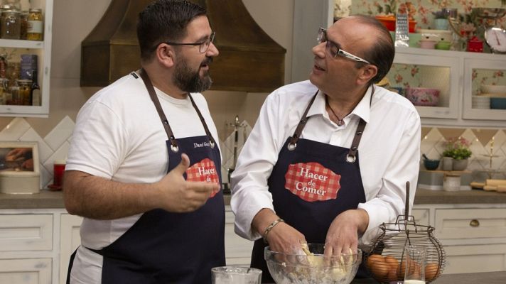 Hacer de comer - Ñoquis con salsa de queso y crepes suzette